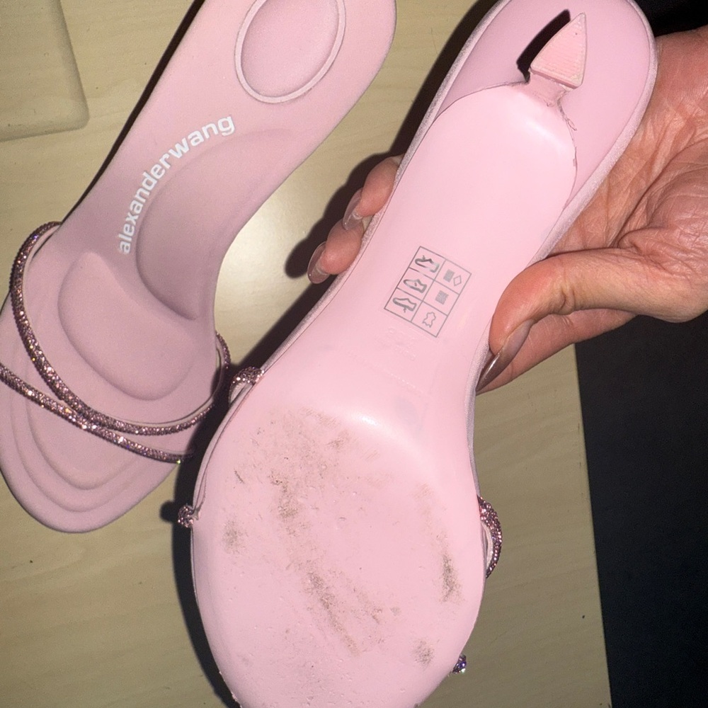 Crystal Embellishments Slides 39.5 pink